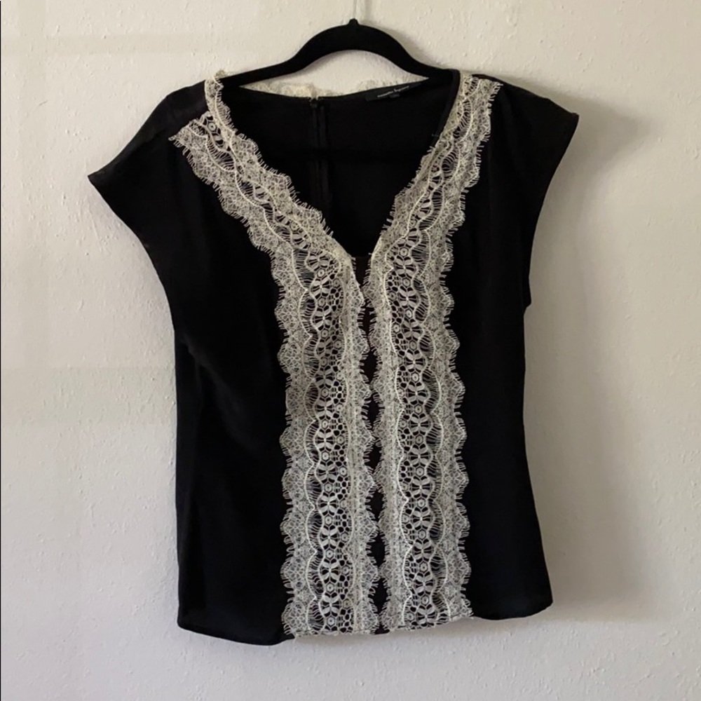 Black Silk Nanette Lepore Top